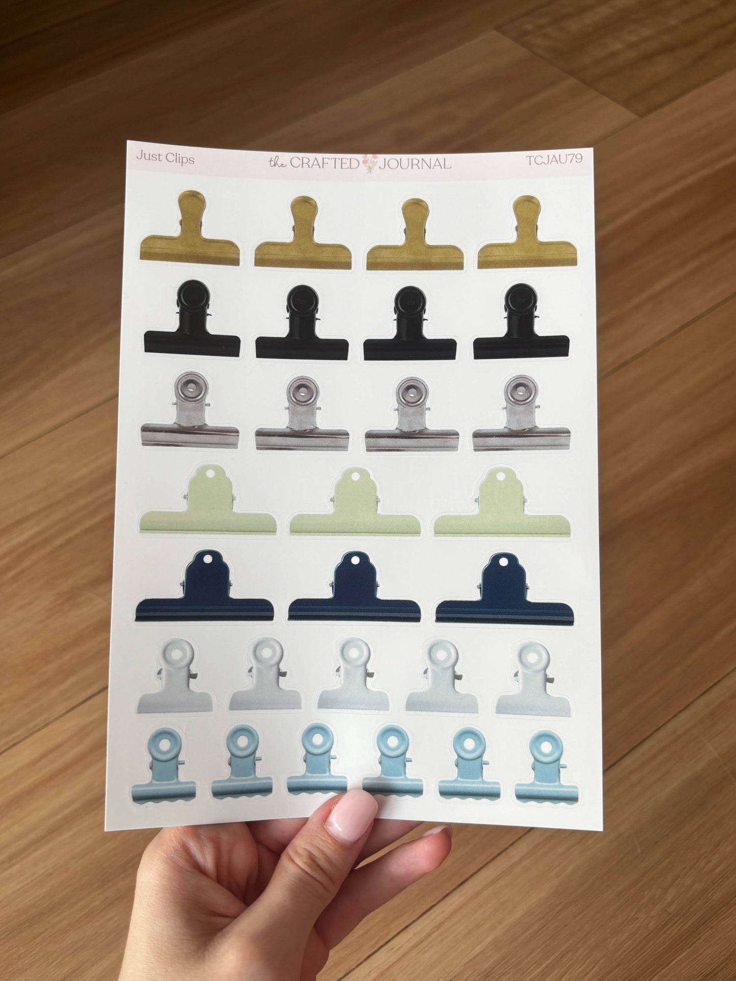Just Clips Sticker Sheet