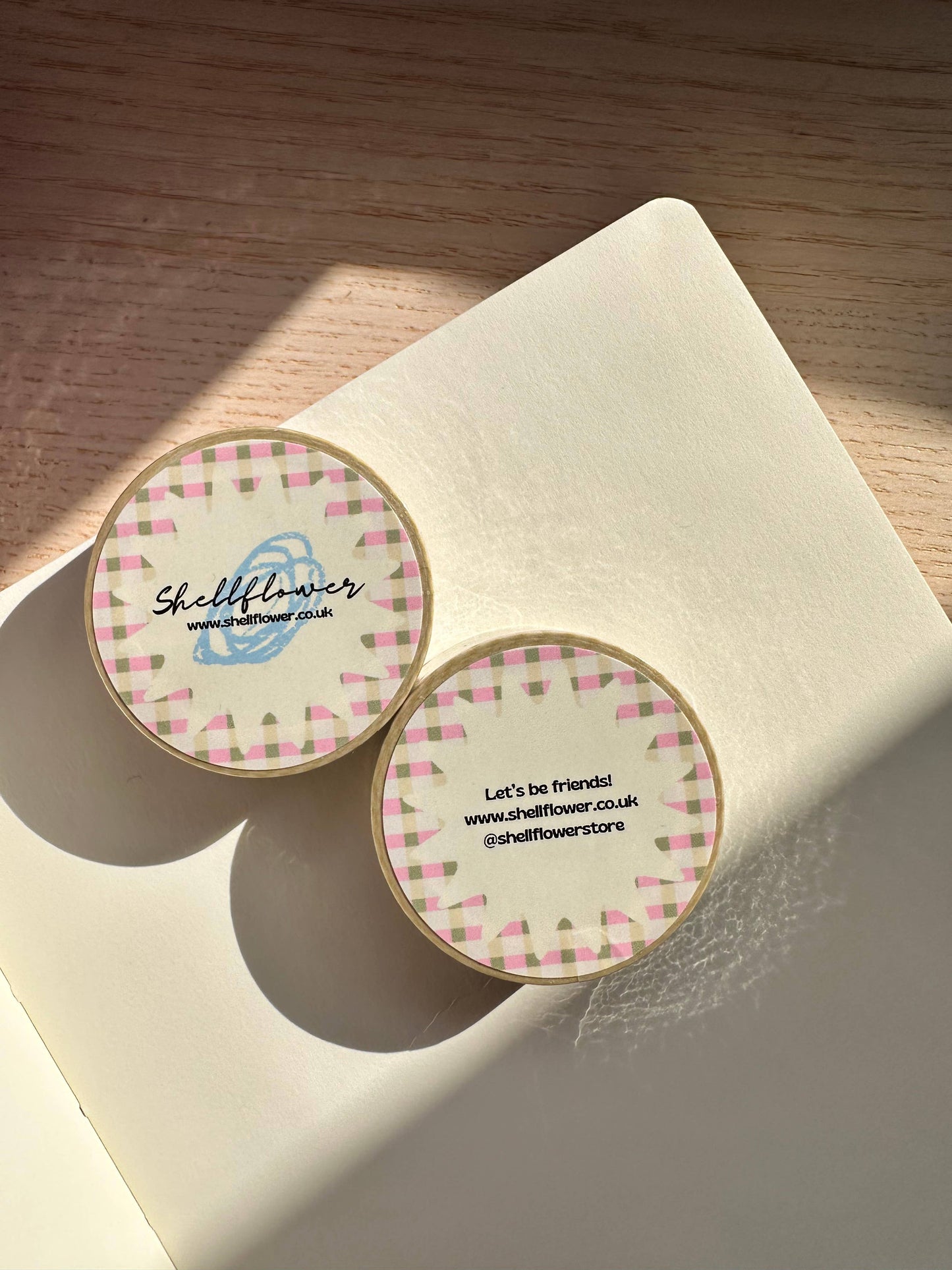 Gingham Bows Washi Tape