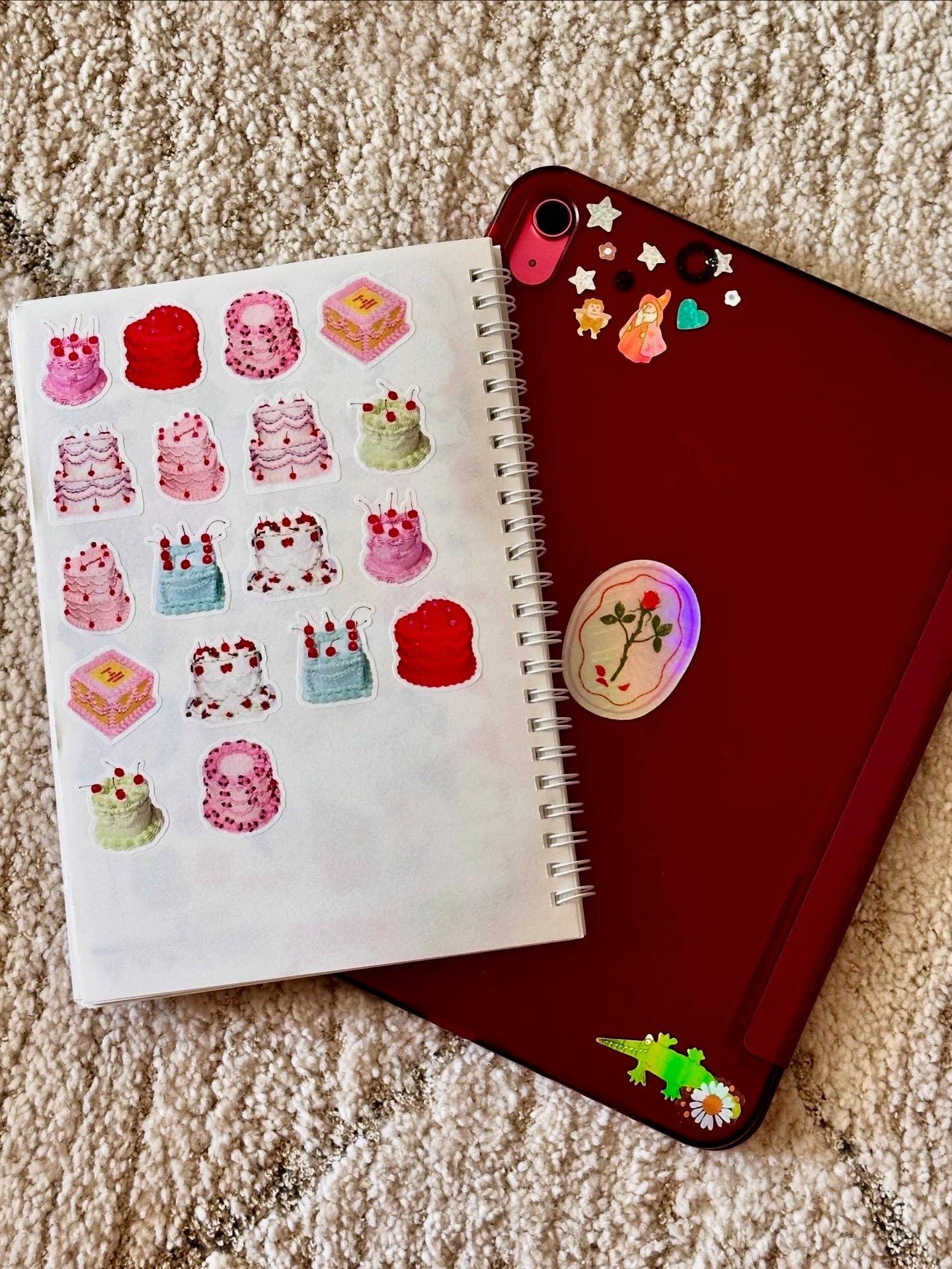 Cakes Washi Flake Stickers 