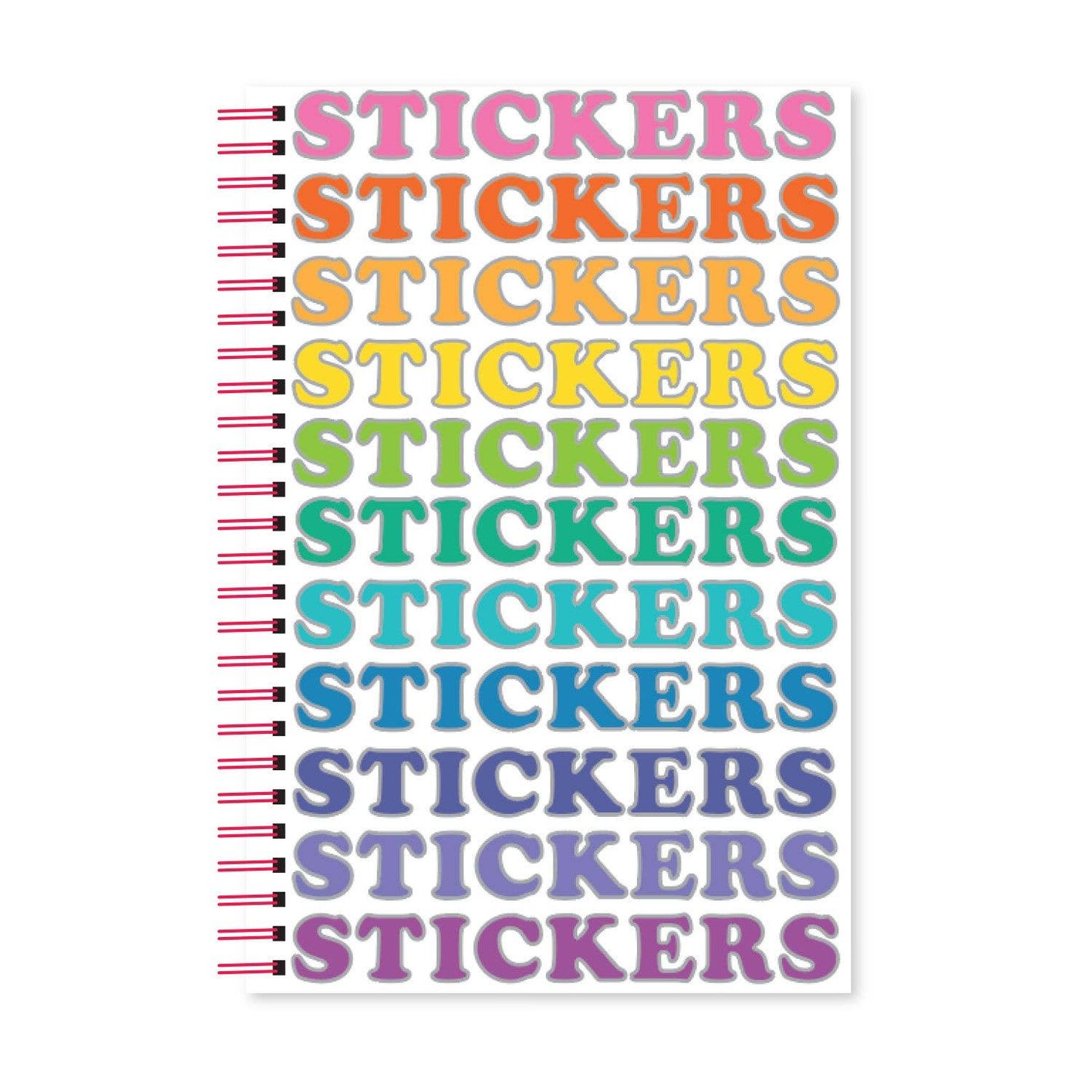 Colorful Reusable Sticker Book – made590