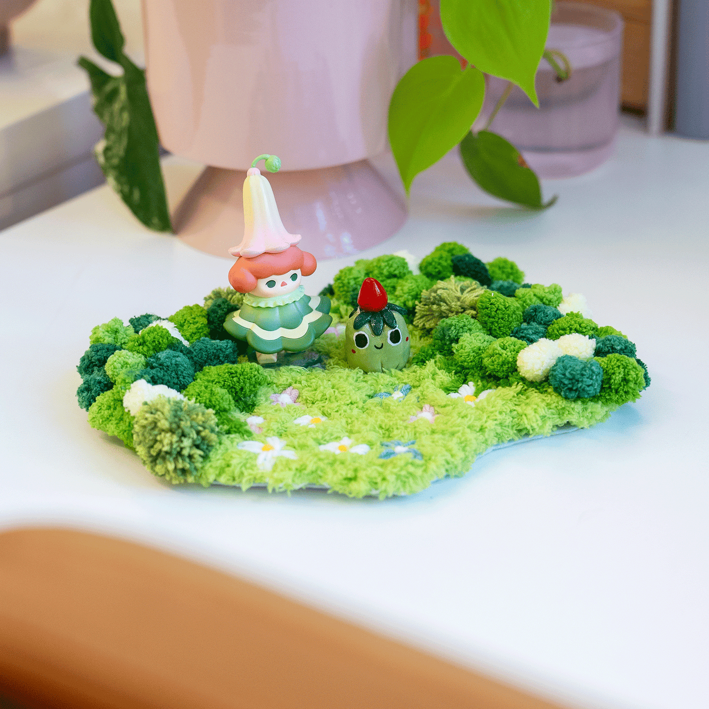 FLORAL GROVE - Moss Coaster Kit