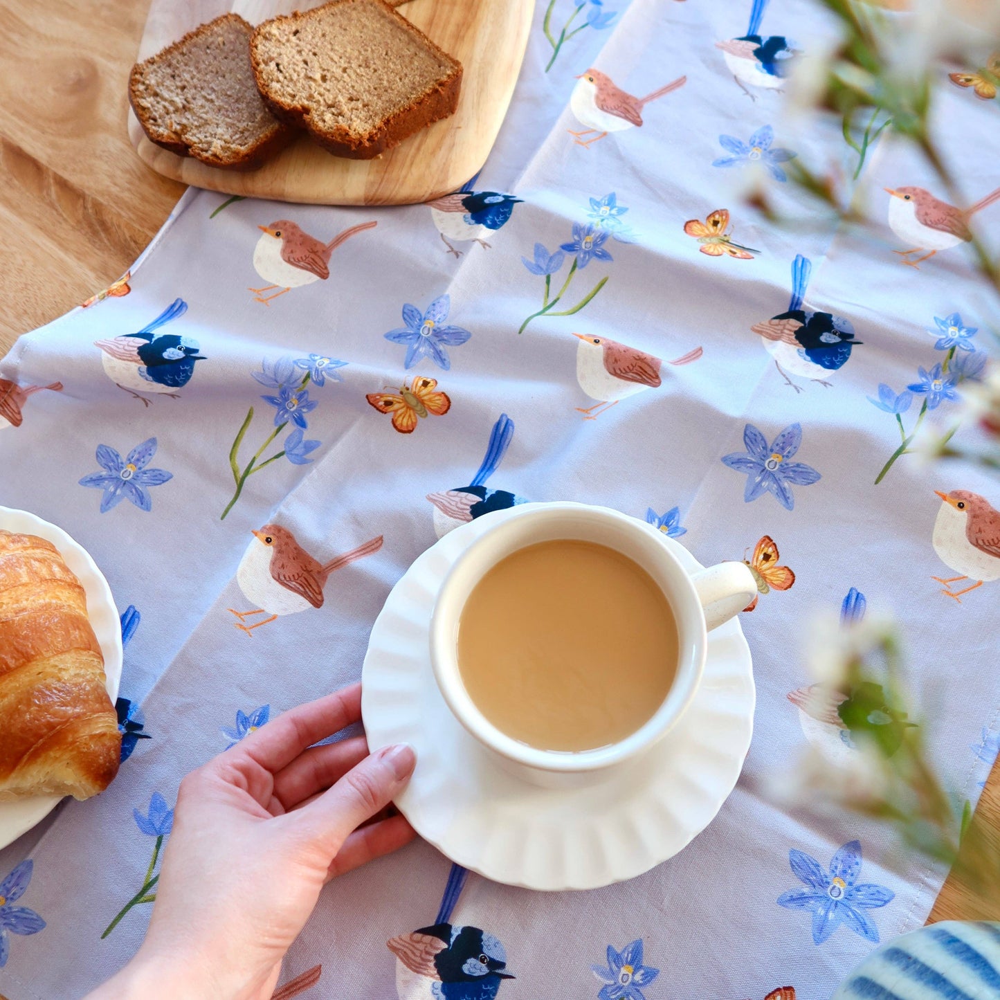 Fairy Wren Australian Tea Towel