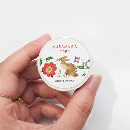 Aiko Fukawa Foil-Stamped Masking Tape Kusamura