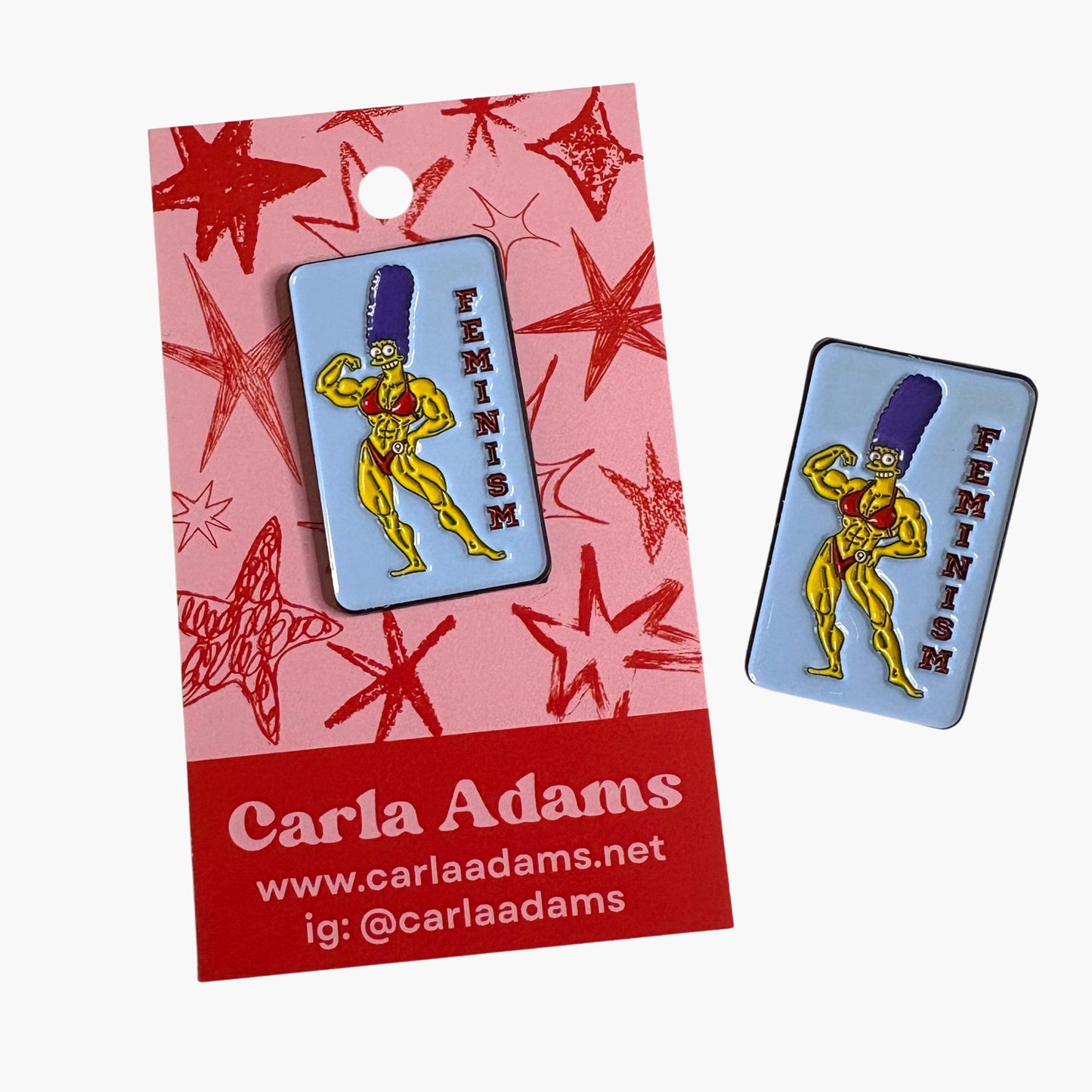 Feminism Enamel Pin