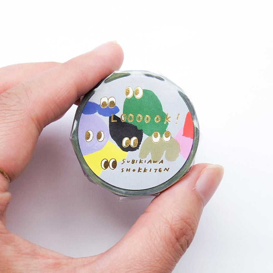 Subikiawa Foil-stamped Masking tape Loooook!