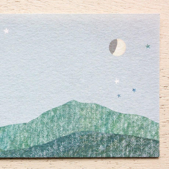 Omori Momonko One-stroke Note Yama