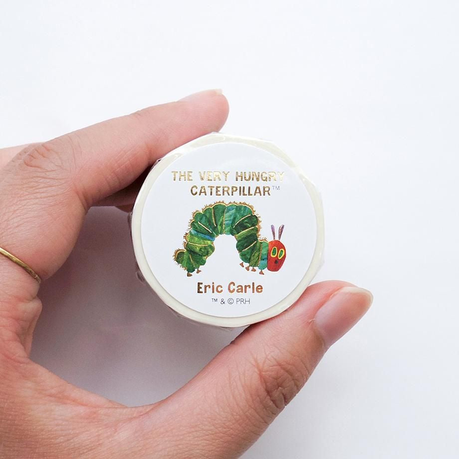 Eric Carle Foil-Stamped Masking Tape The Very Hungry Caterpillar