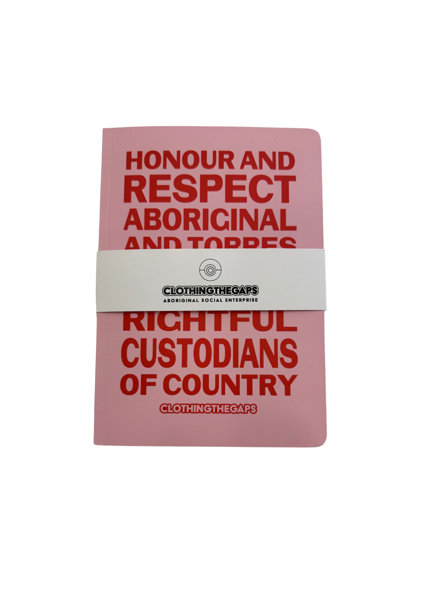 Honour Country Notebook Pink and Red