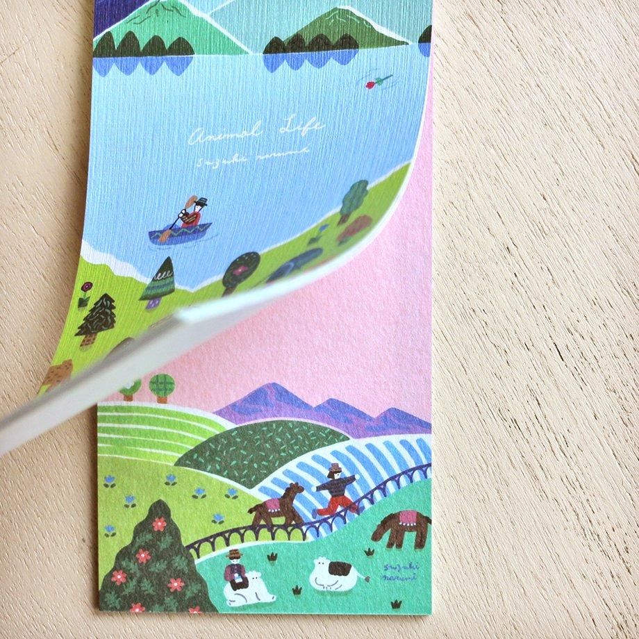 Narumi Suzuki One-stroke Note Animal Life