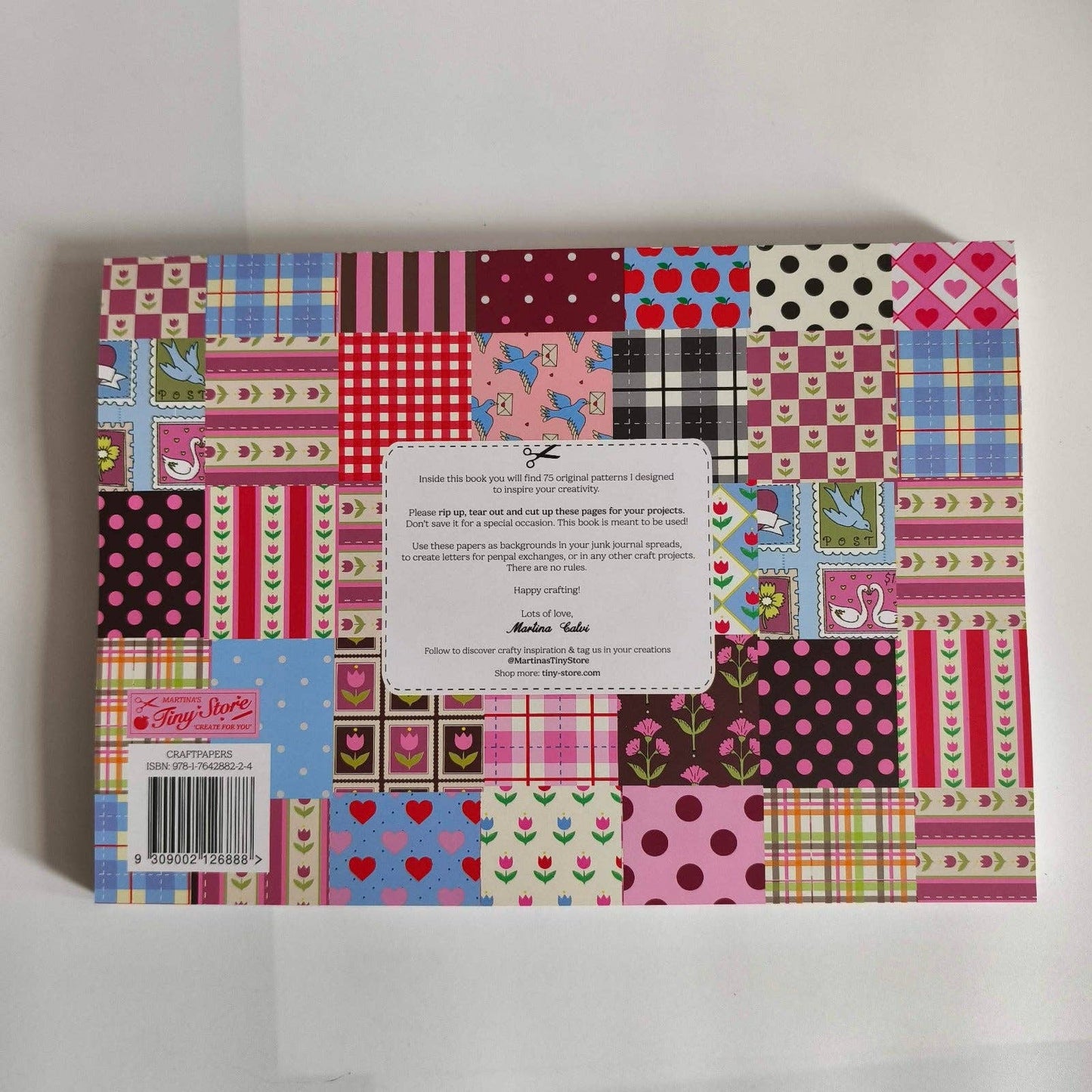 Martina’s BIG Book of Craft Paper (75+ patterns!)