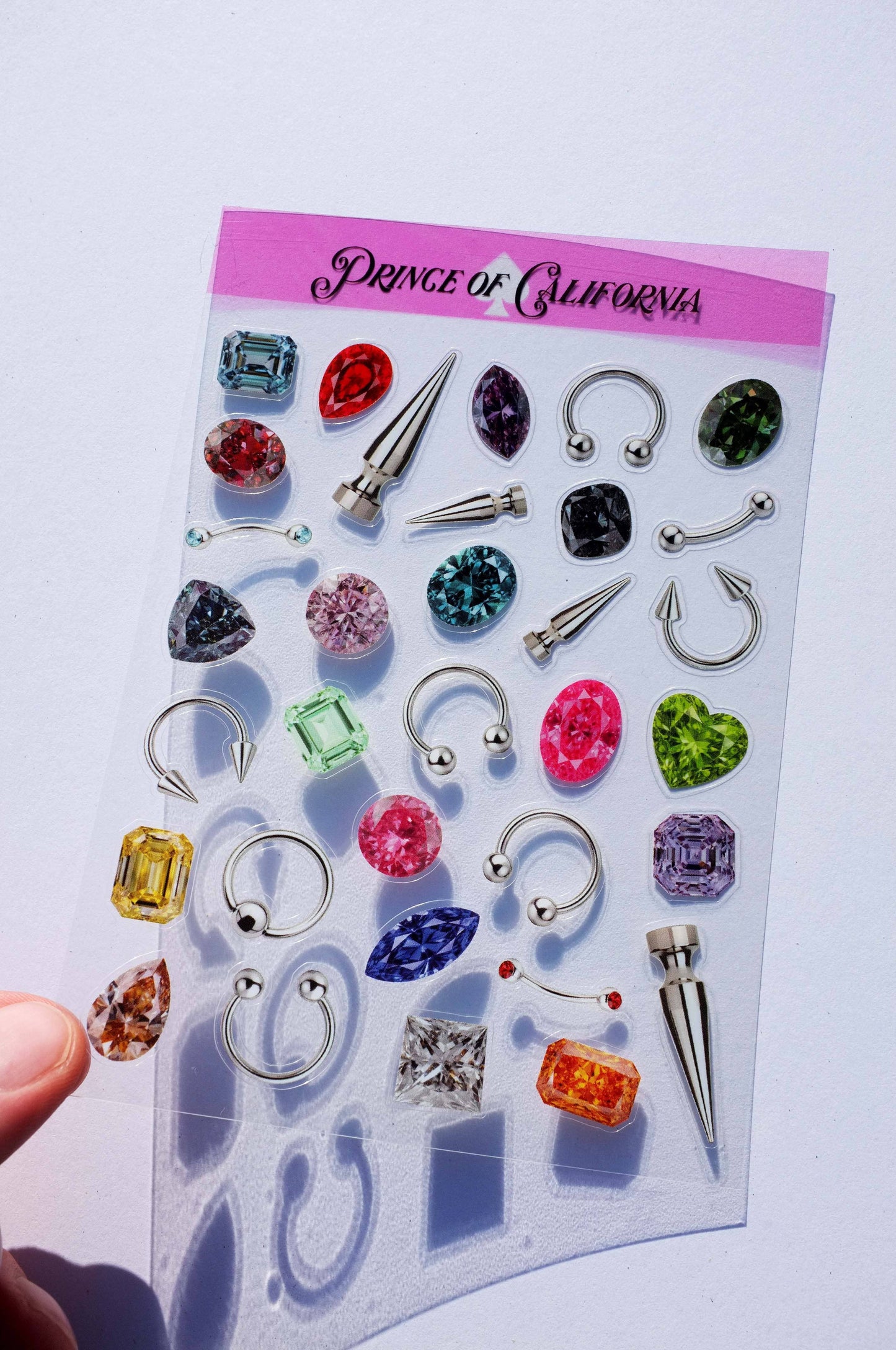 Jewel Thief Sticker Sheet (A6)
