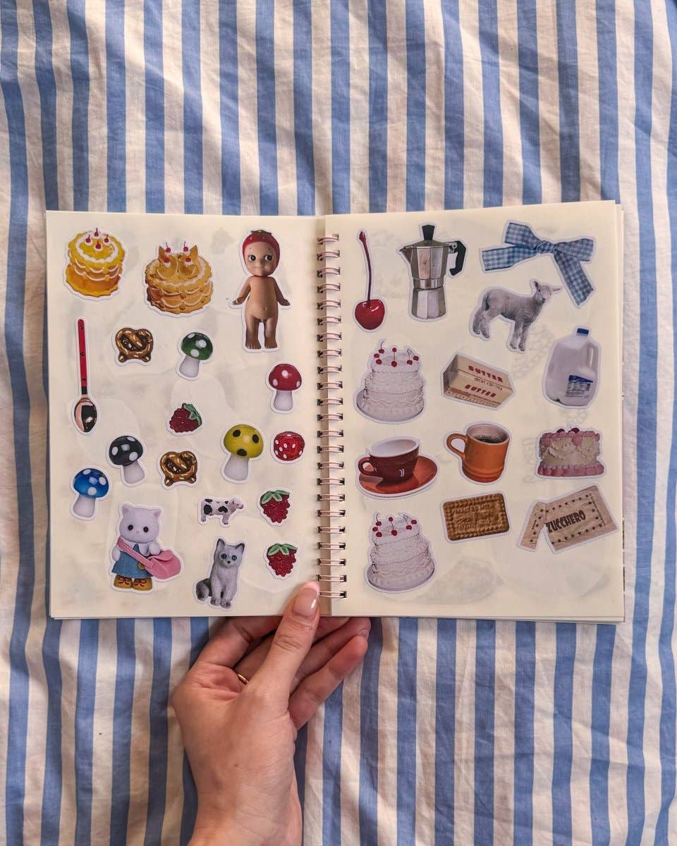 Sticker Collection Album- Reusable Release Book