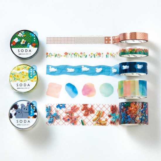 Soda Washi Tape 30mm Variety
