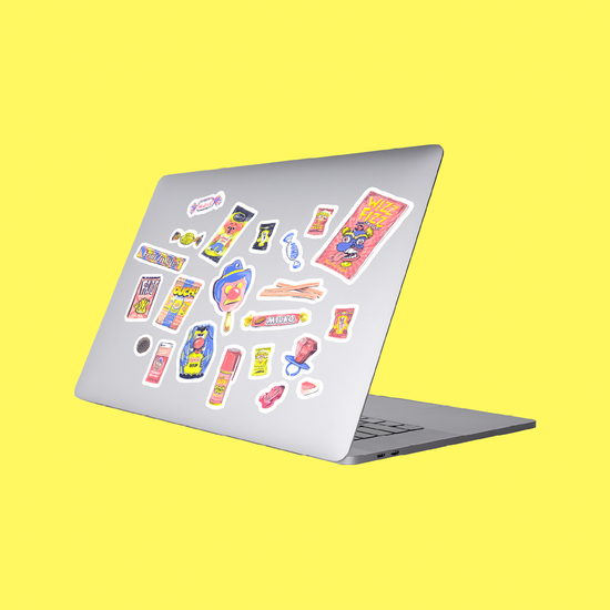 Australian Candy Vinyl Stickers