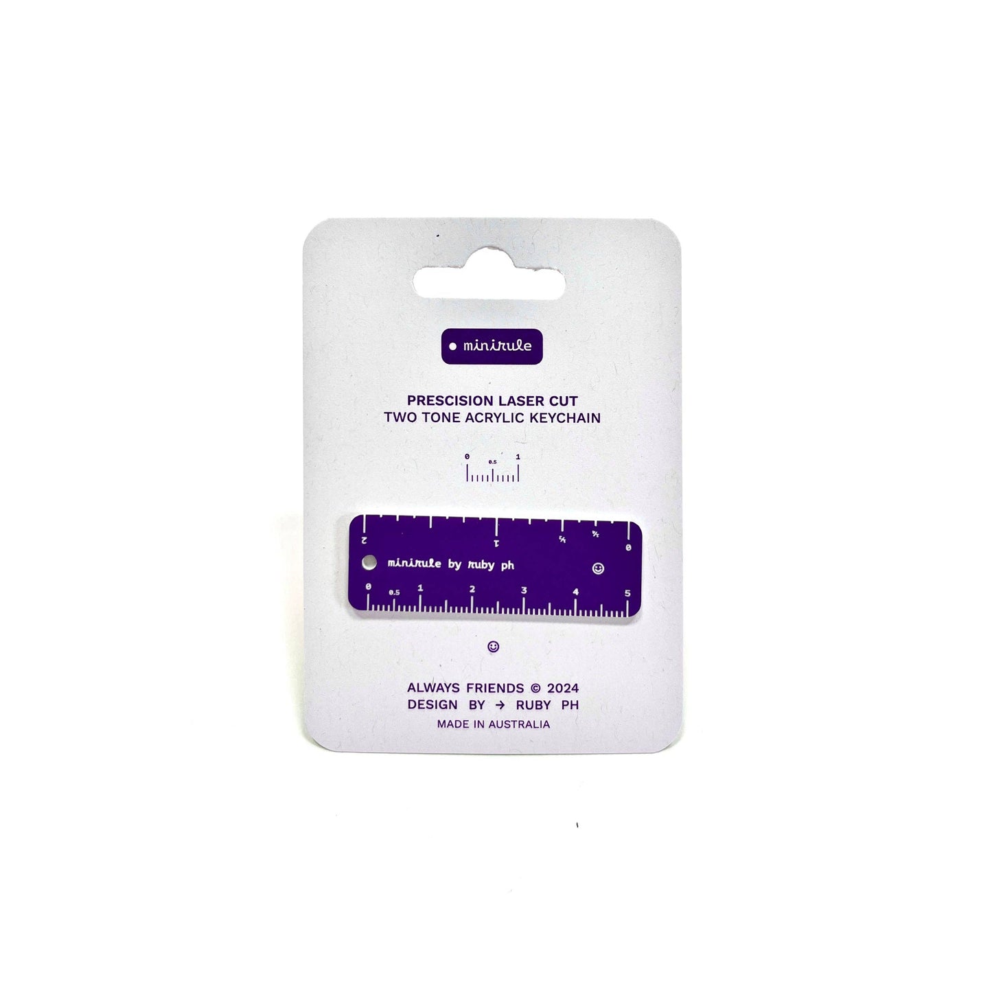 Minirule Purple