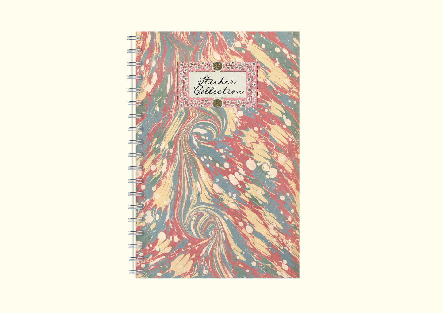 A5 Marble Sticker Keeper