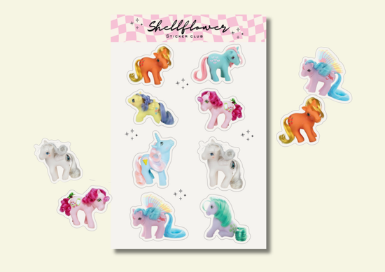 My Little Pony Sticker Sheet