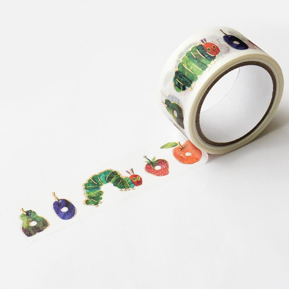 Eric Carle Foil-Stamped Masking Tape The Very Hungry Caterpillar