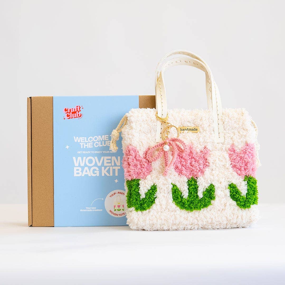 Pastel Tulip - Woven Tote Bag Kit
