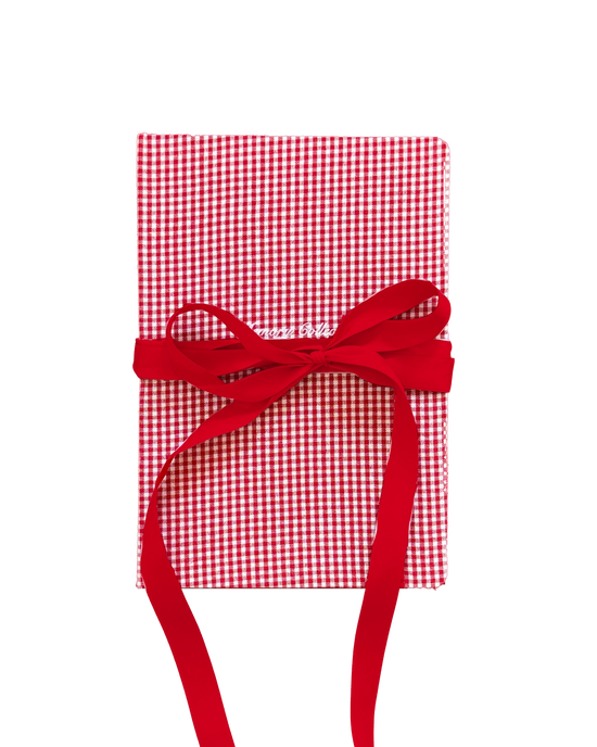 Martina's Signature Ribbon Junk Journal- Red