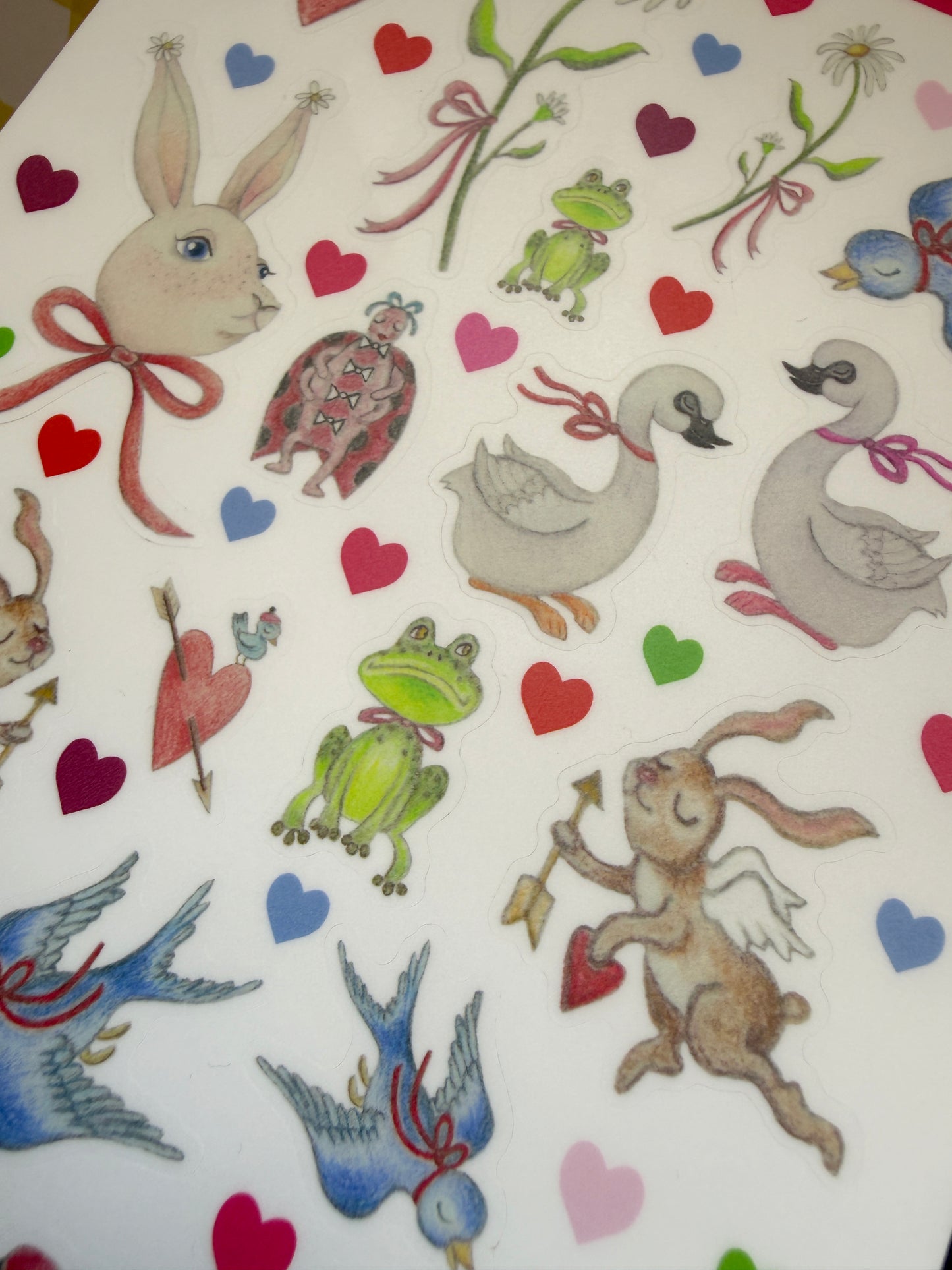 SBR Sweet Romance Large Sticker Sheet