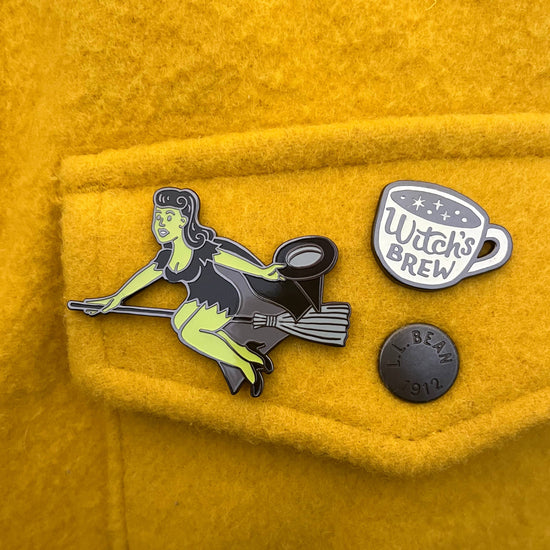 Wicked Witch enamel pin