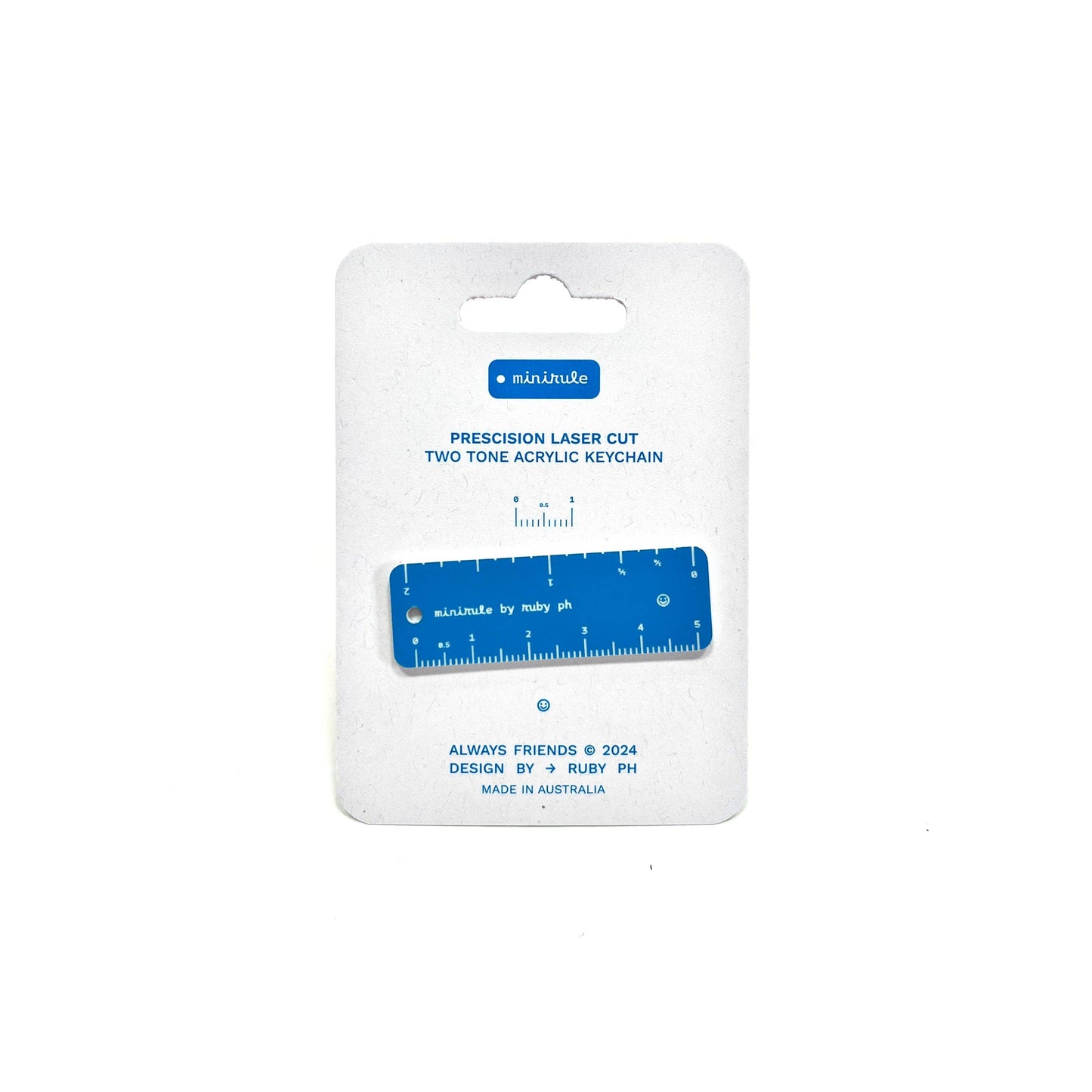 Minirule Blue