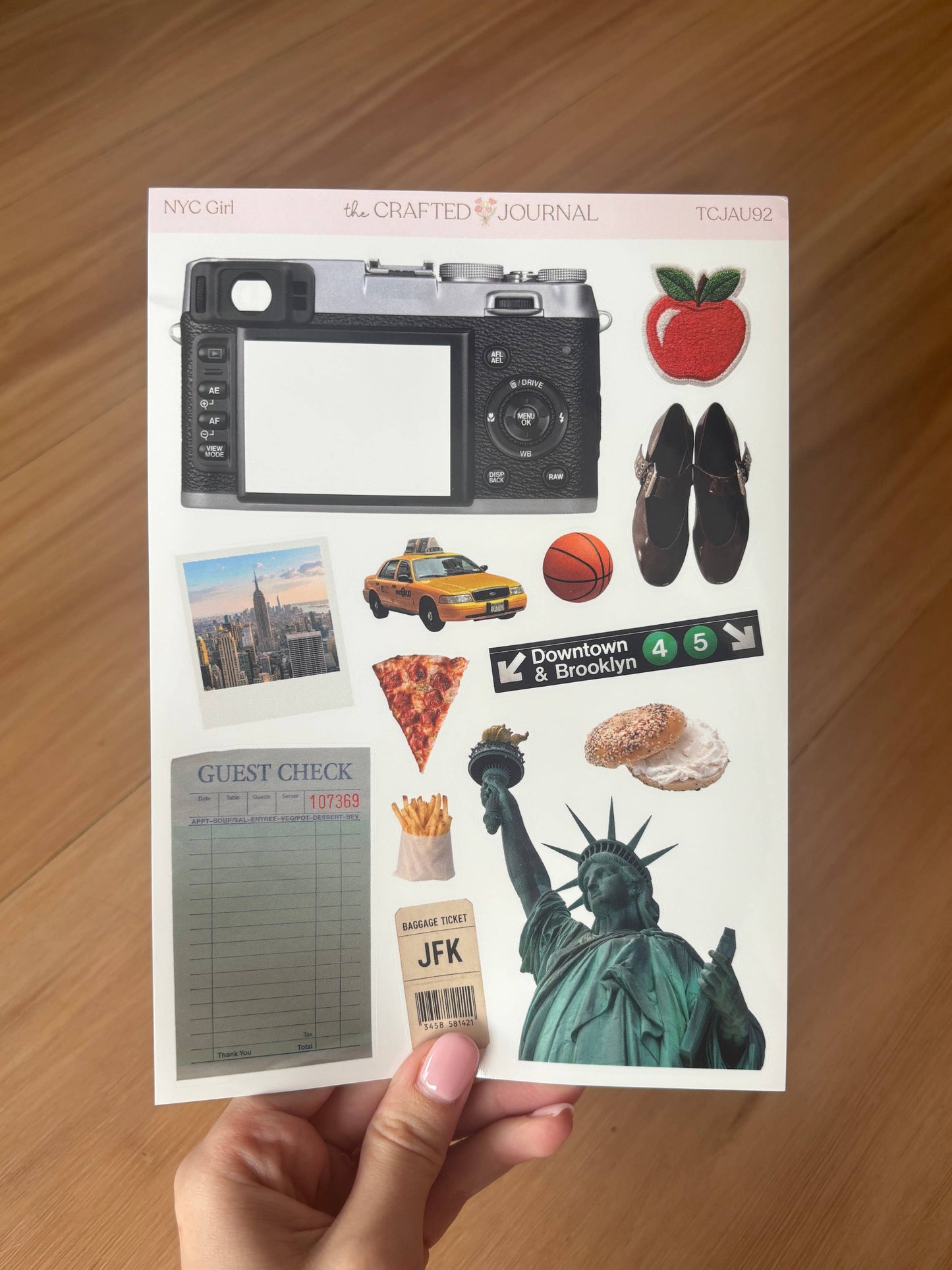 Day in New York Sticker Sheet