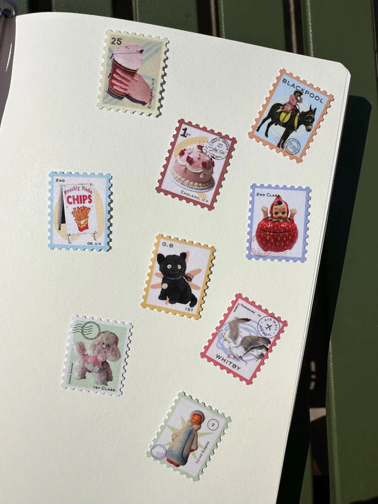 Stamps Washi Flake Stickers 