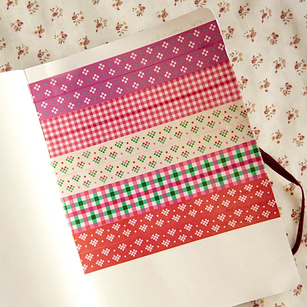 Floral Checks - Washi Tape