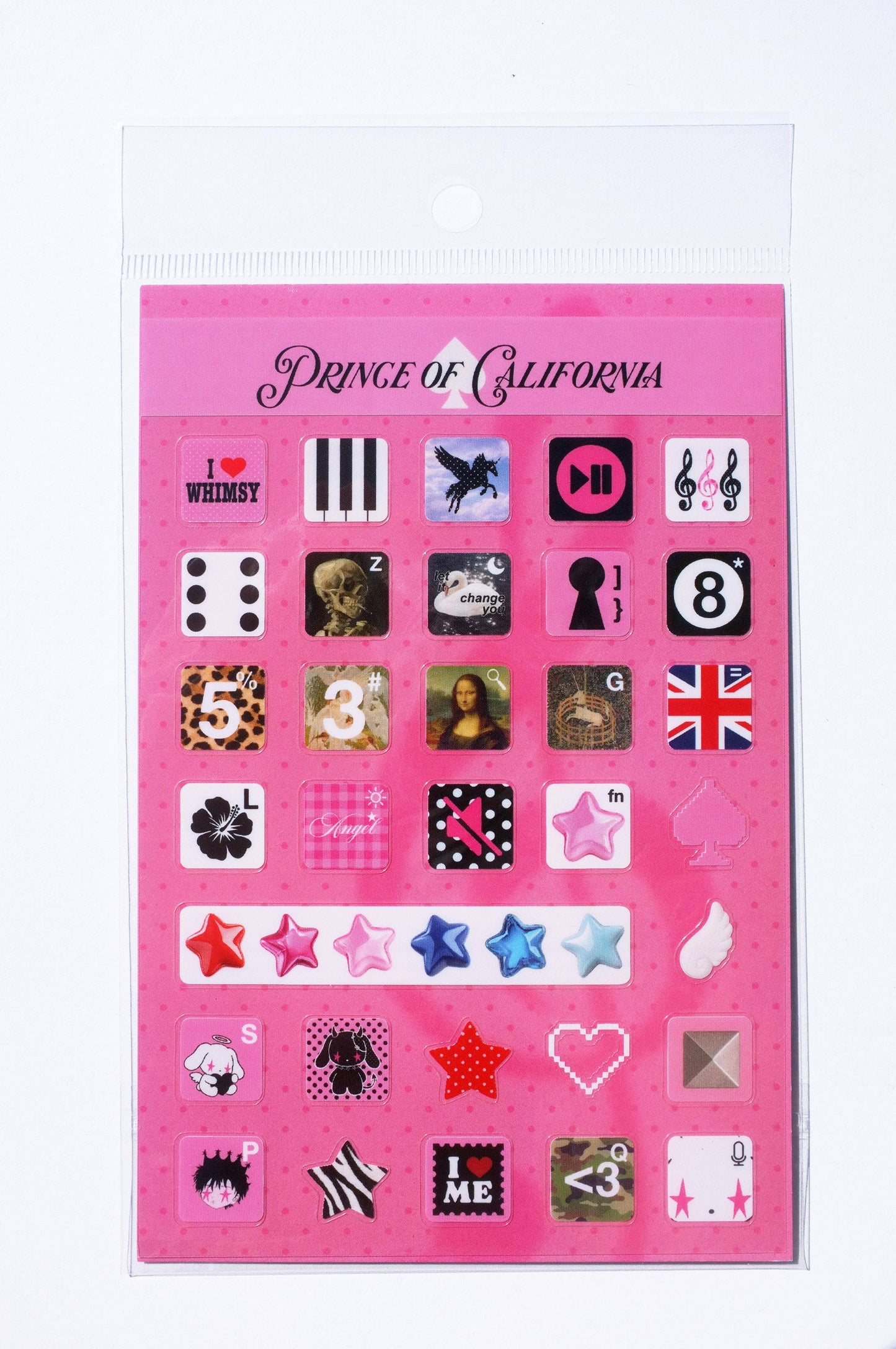Keyboard Sticker Sheet (A6)