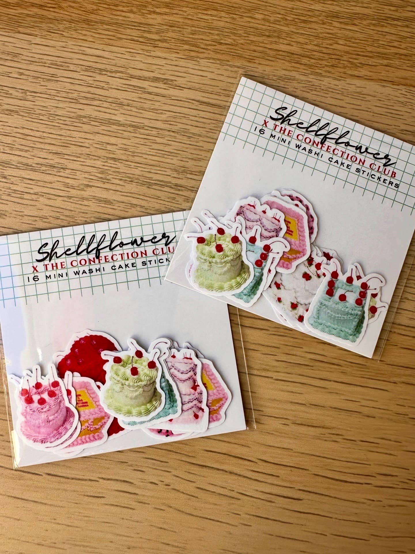 Cakes Washi Flake Stickers 