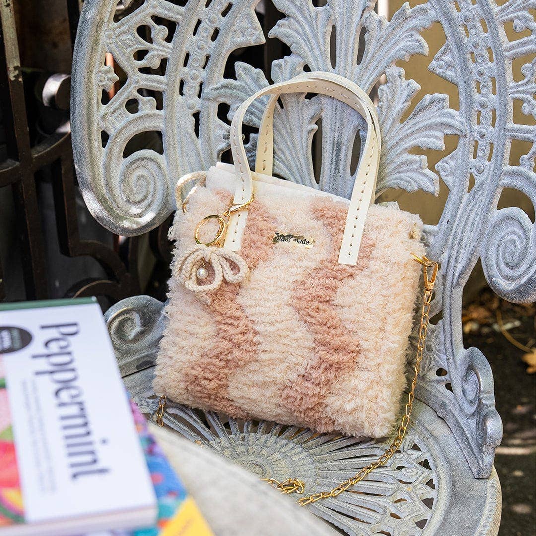 Neutrals Wavey - Woven Tote Bag Kit