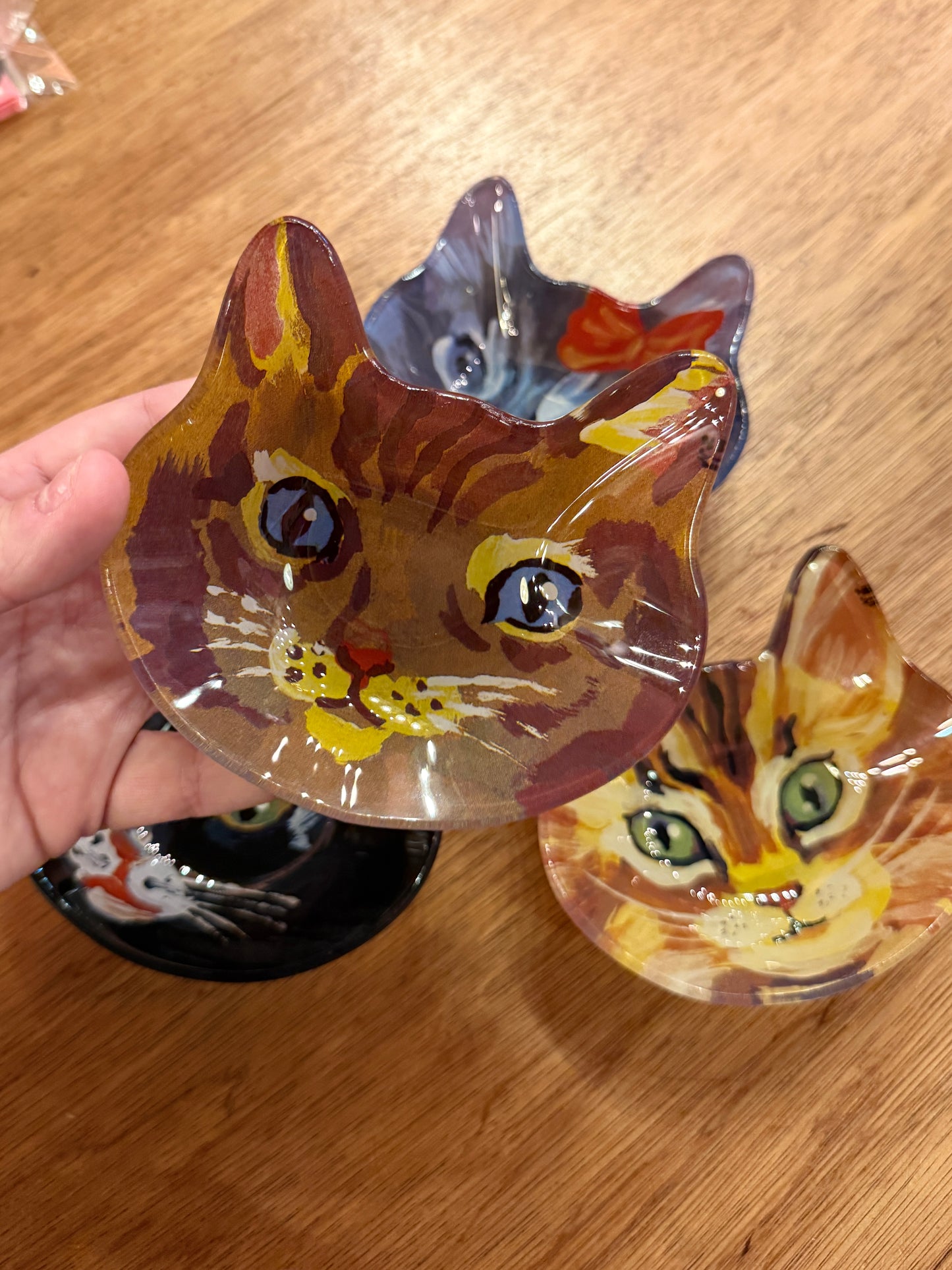 Nathalie Lete Small Cat Face Plate Maya