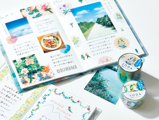 Soda Washi Tape 20mm Pin Badge