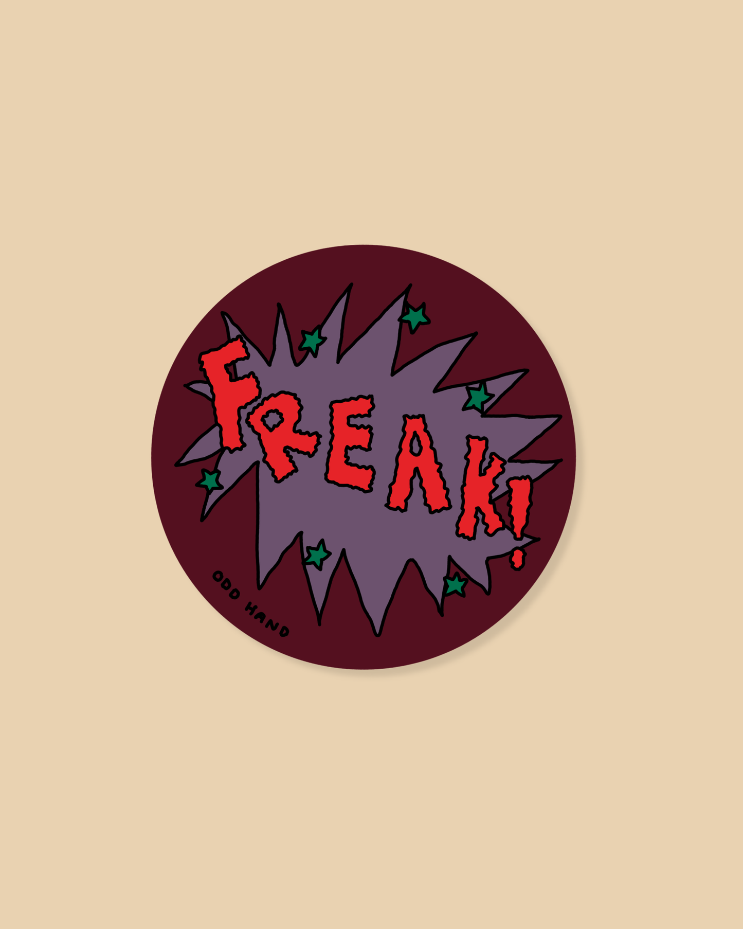 Freak! Sticker
