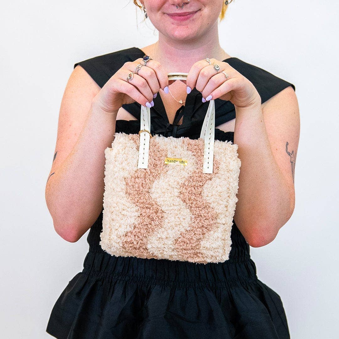 Neutrals Wavey - Woven Tote Bag Kit