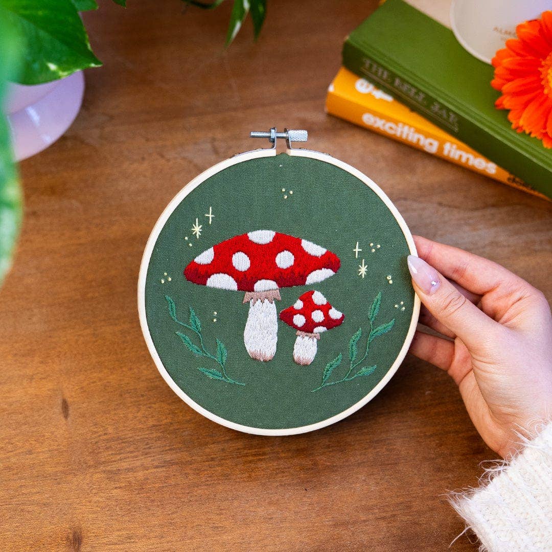 MAGICAL MUSHROOM - Embroidery Kit