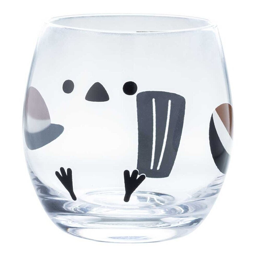 Japanese Little Bird Glass