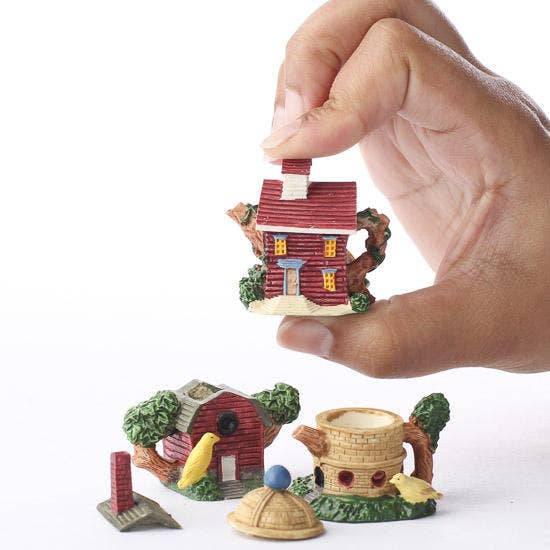 Luck dip Mini Birdhouse Teapots