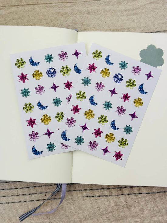 Gem Washi Sticker Sheet