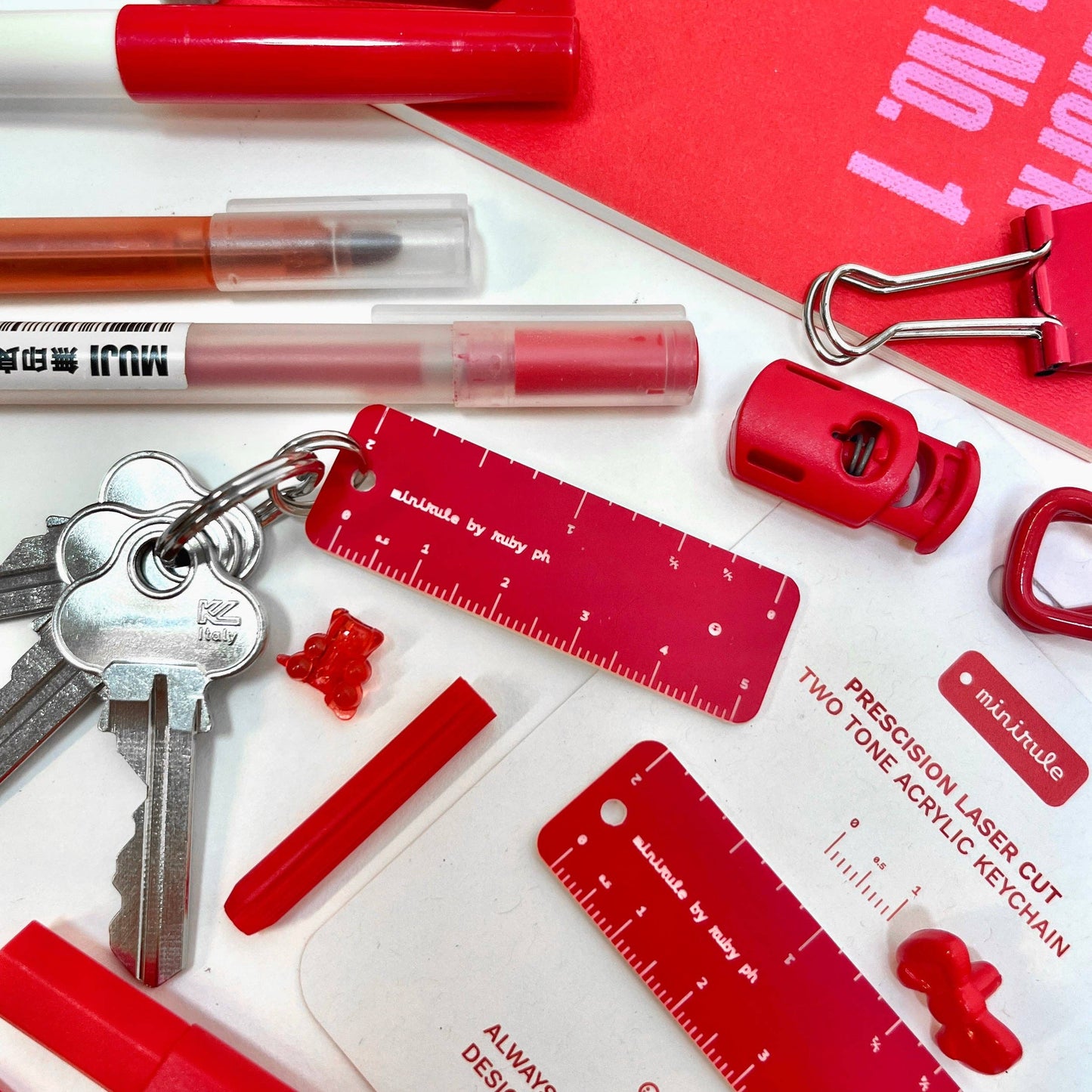 Minirule Red