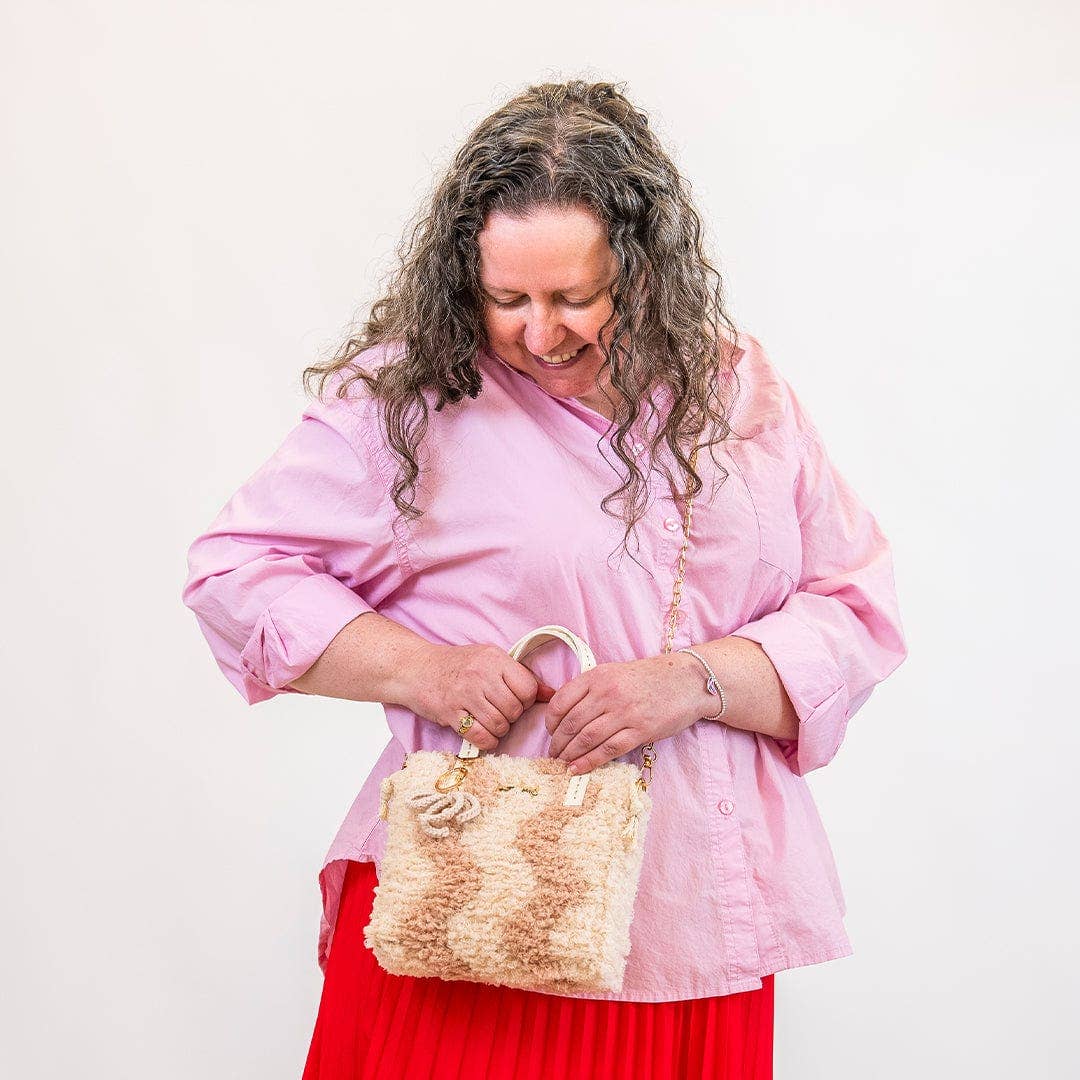Neutrals Wavey - Woven Tote Bag Kit