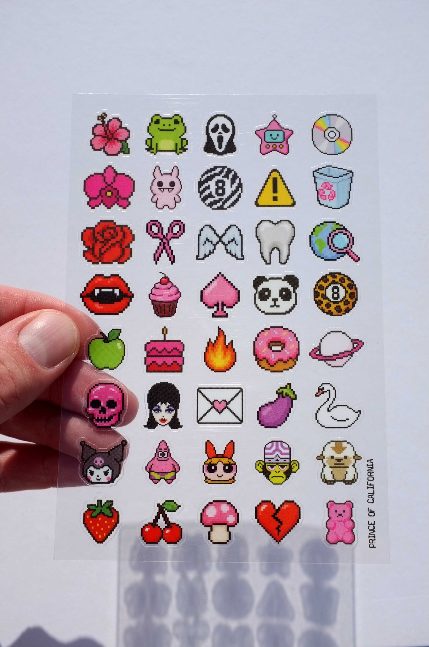 Pixel Sticker Sheet