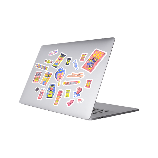 Australian Candy Vinyl Stickers