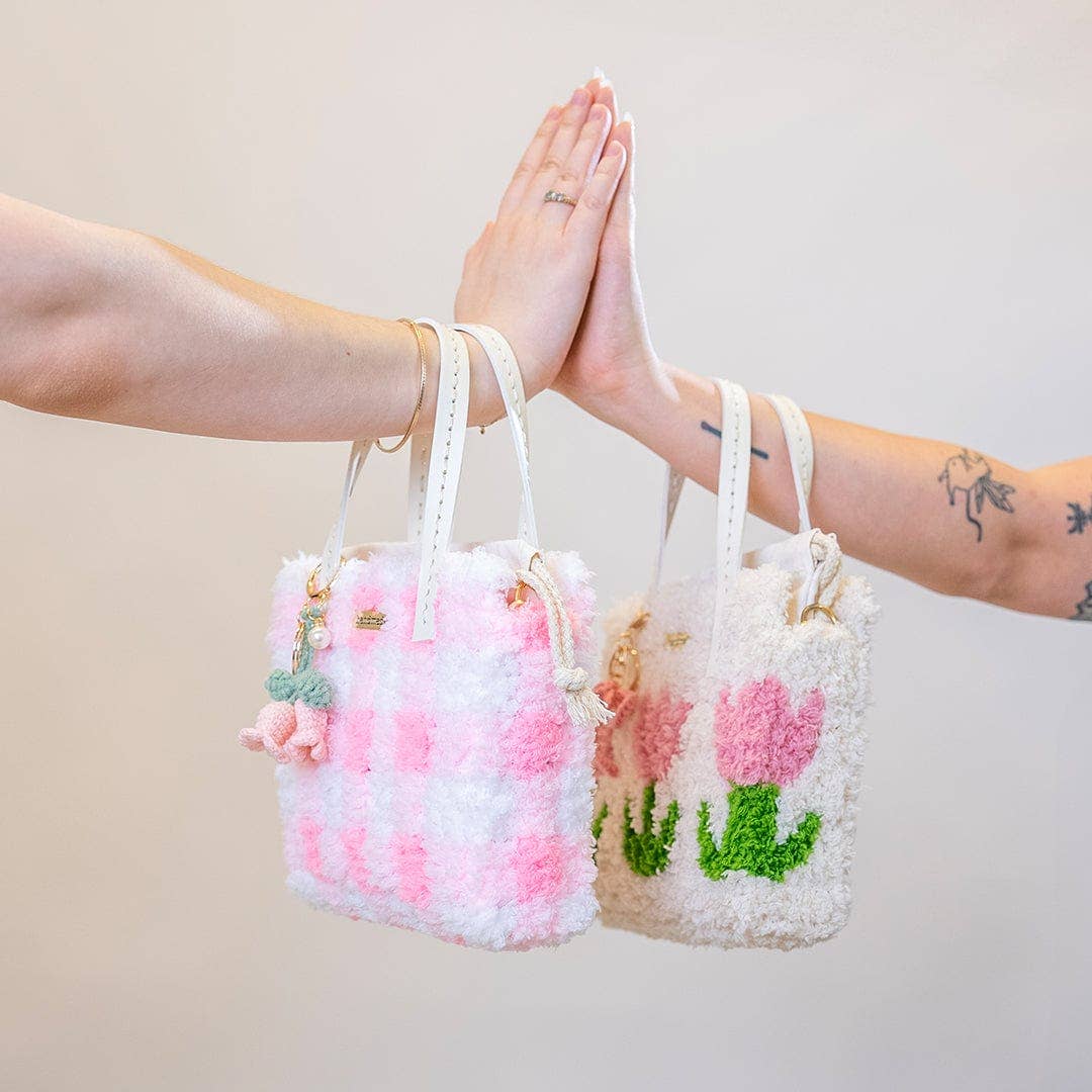Pastel Tulip - Woven Tote Bag Kit