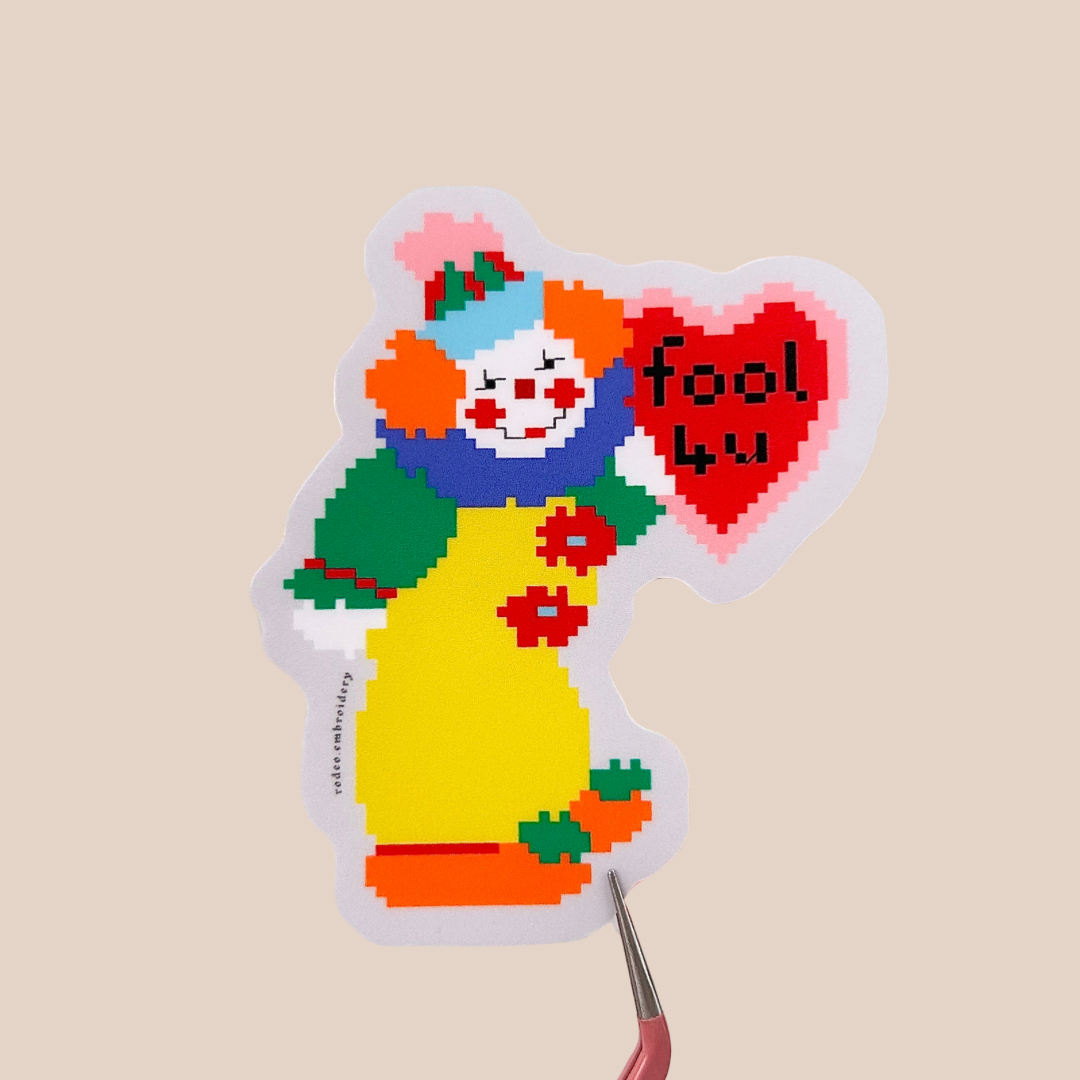 Fool 4 U - Matte Vinyl Sticker