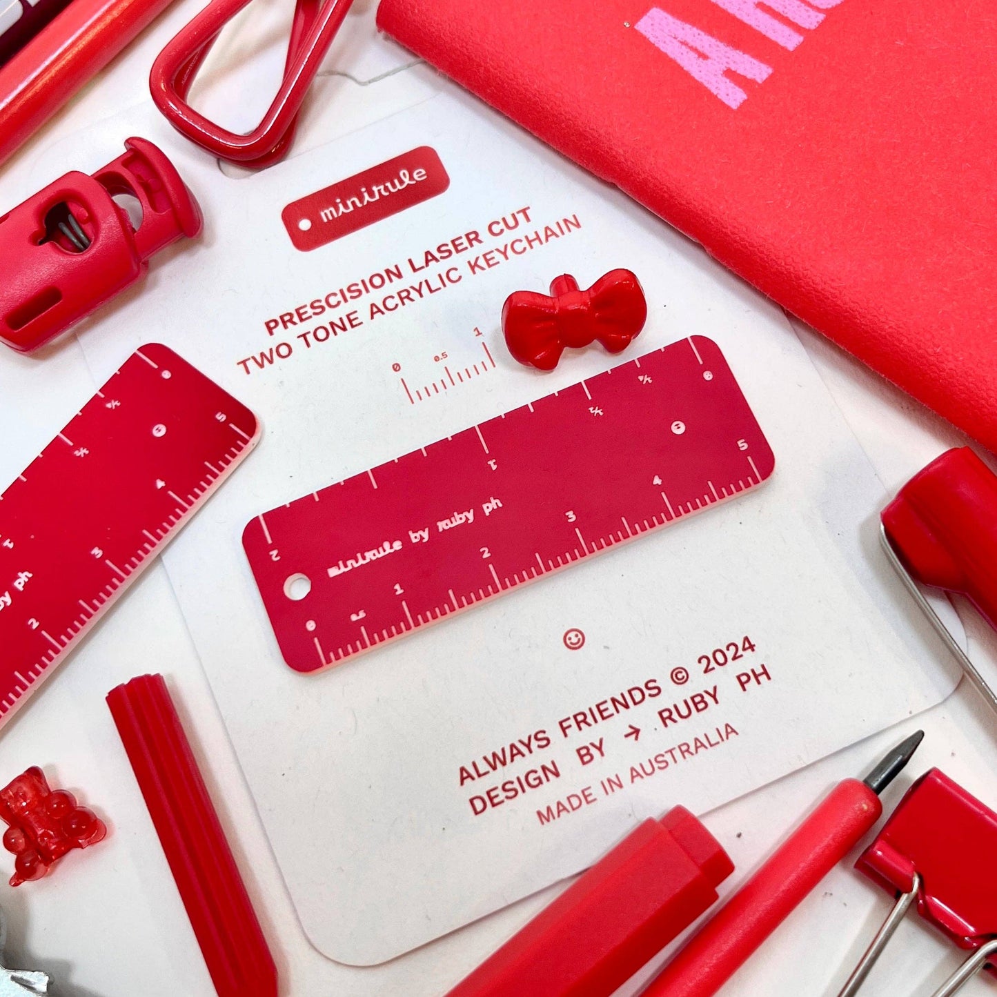 Minirule Red