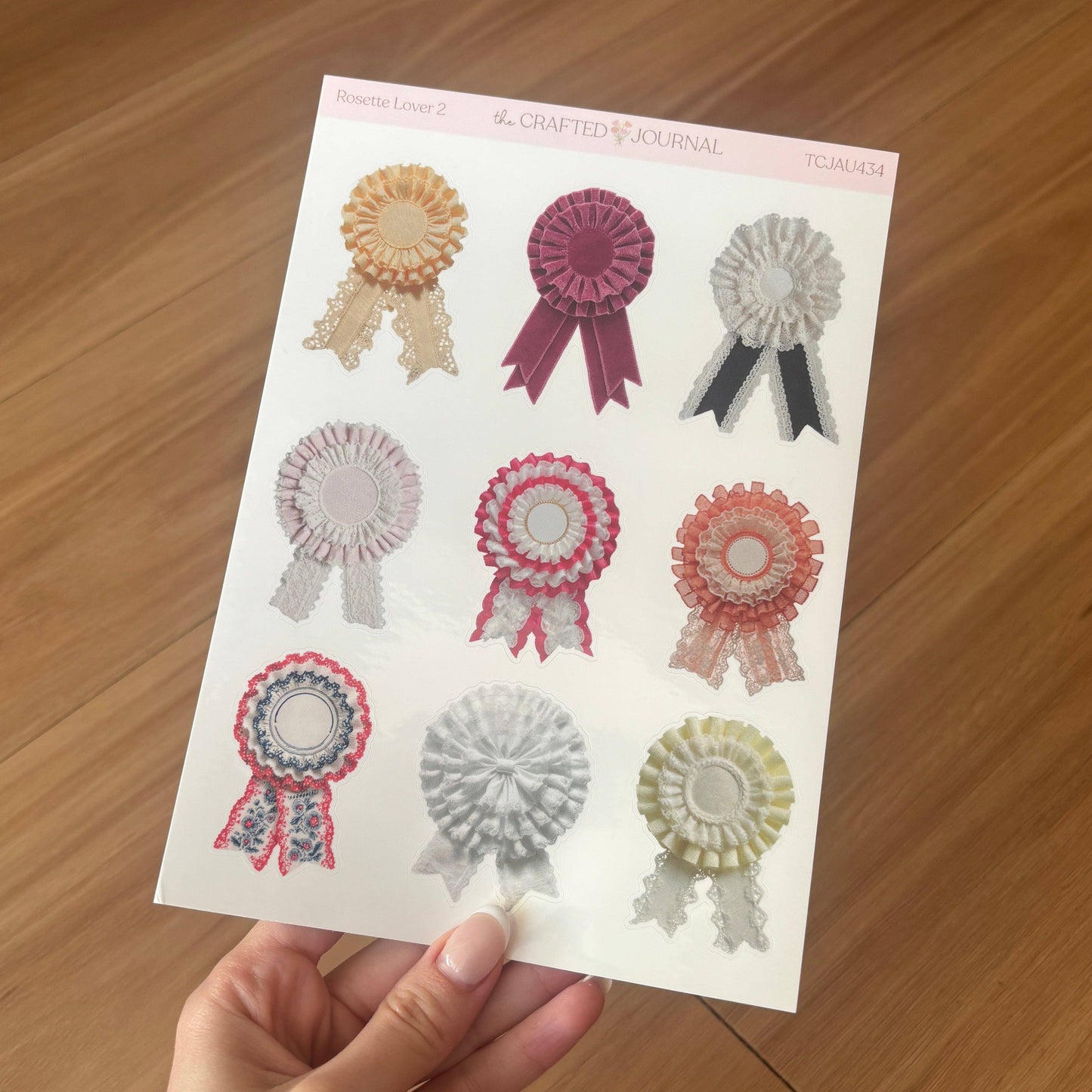 Rosette Lover 2 Sticker Sheet