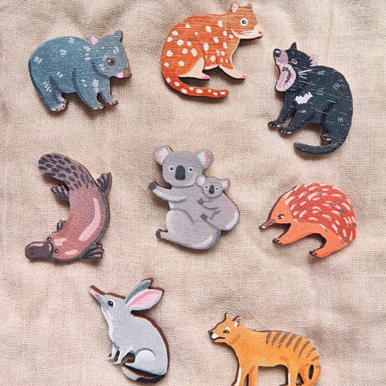 Wombat Australian Animal Pin